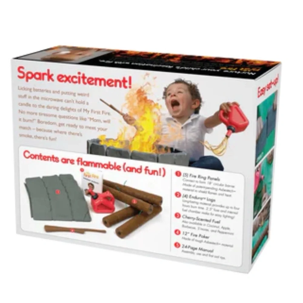 Pranko Prank Gift Box My First Fire Wrap Your Real Present in a Funny Box